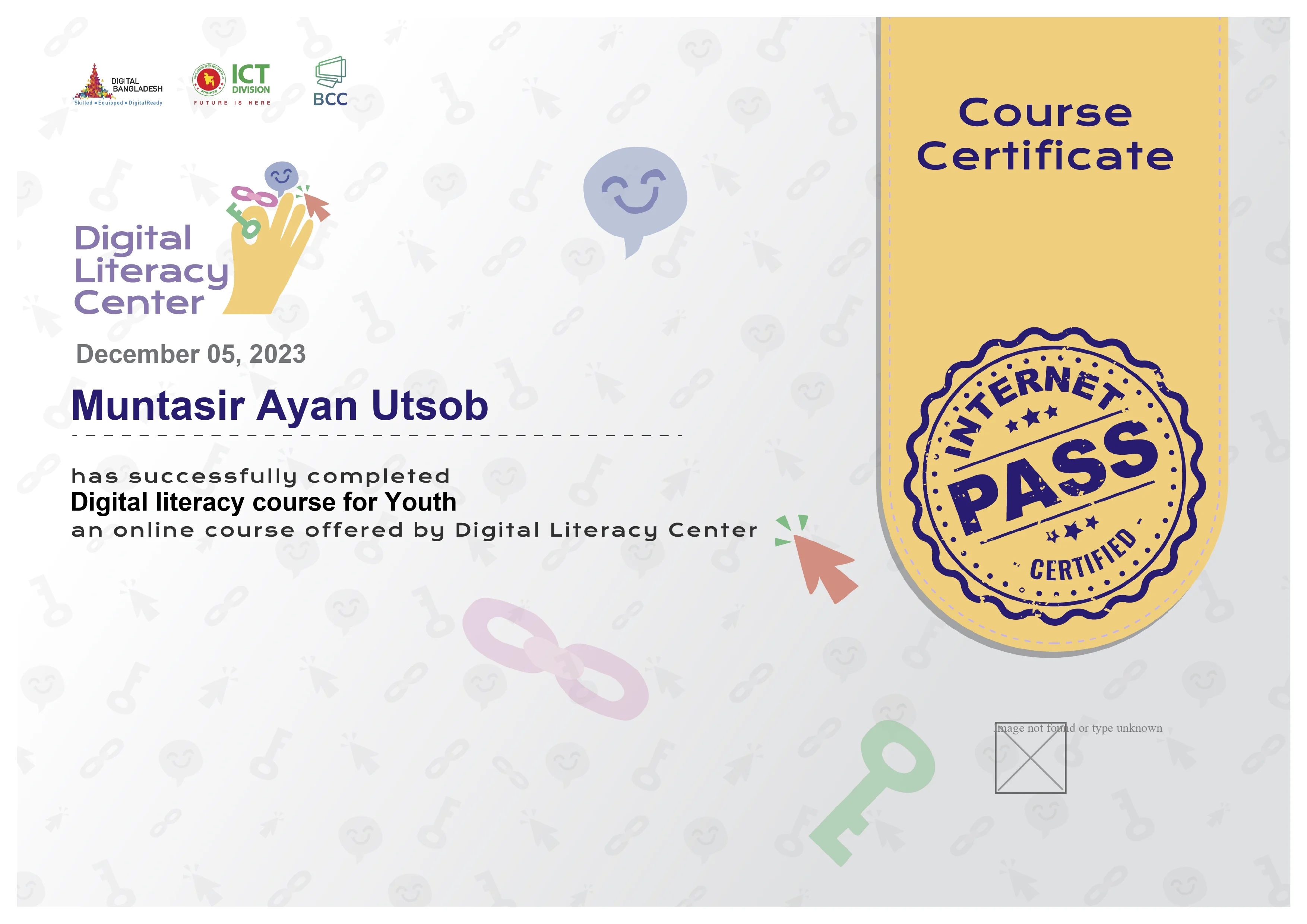 Digital literacy course for Youth